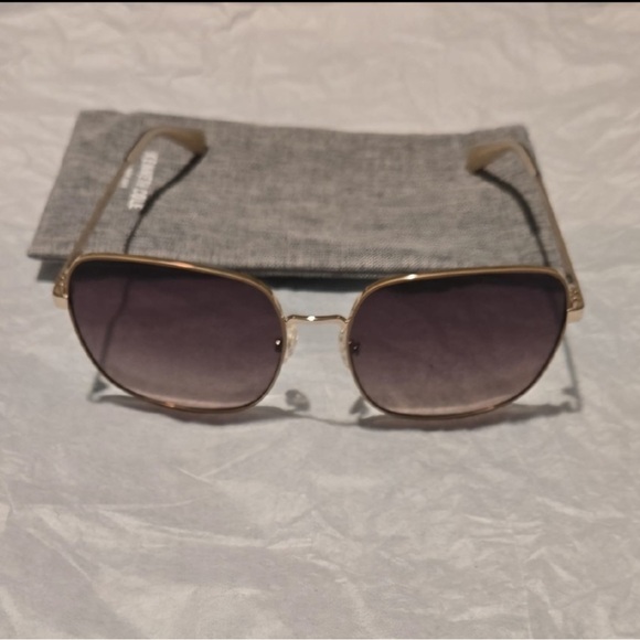 Kenneth Cole Reaction Gold Frame Sunglasses